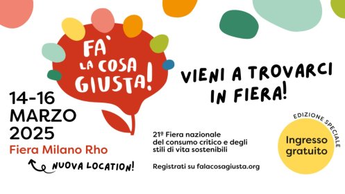 La nostra terza edizione di Fa&#039; la cosa giusta!